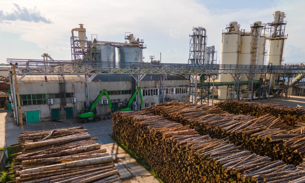 Plant Fire Suppression - Ariel Wood Processing - Pyromatic Fire Suppression Plant Fire Suppression - Ariel Wood Processing - Pyromatic Fire Suppression