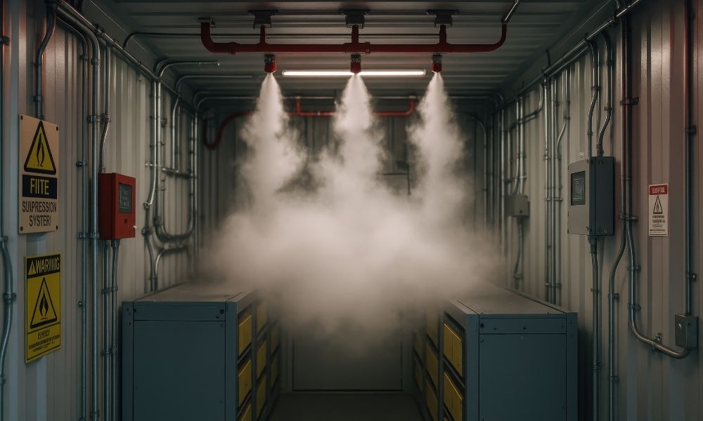 Fire Suppression Systems London - Fire Suppression System Releasing Gases - Pyromatic Fire Suppression Fire Suppression Systems London - Fire Suppression System Releasing Gases - Pyromatic Fire Suppression