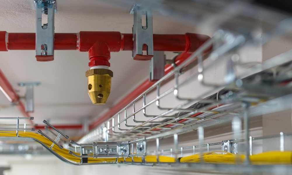 Fire Suppression Systems Plymouth - Fire Suppression Ceiling Installation - Pyromatic Fire Suppression