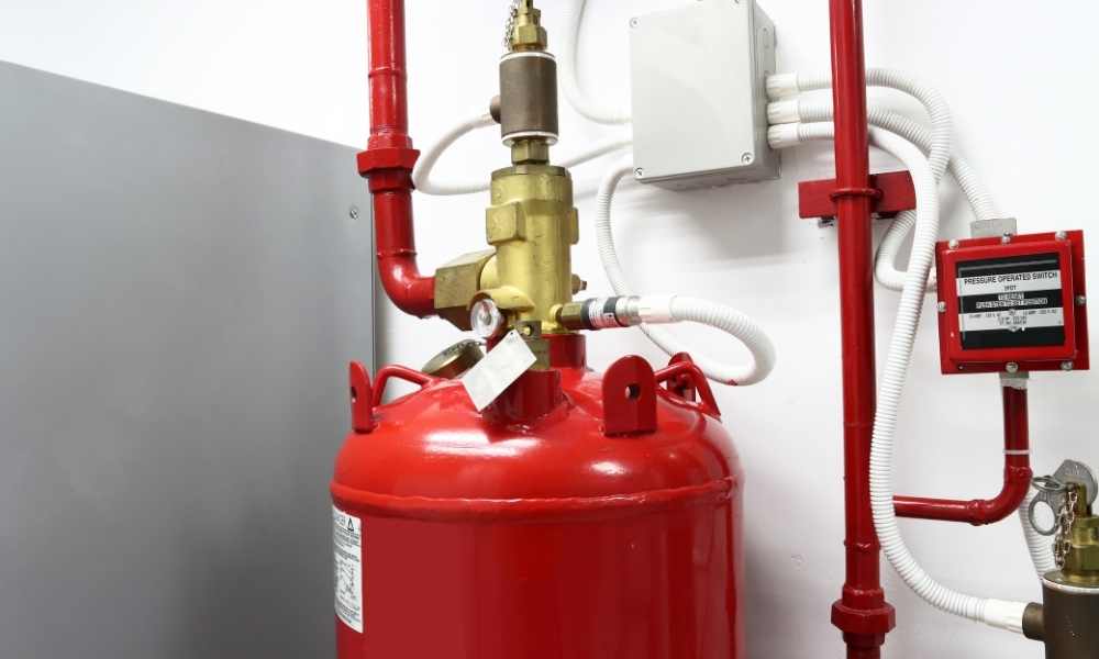 Fire Suppression Systems Plymouth - Fire Suppression Cylinder - Pyromatic Fire Suppression